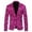 A-Pink774, variant on Mens Glitter Sequin Single Blazers Slim Fit Party Club Wear Suit Jacket