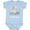 AE-Light Blue, variant on Inktastic My Godfather Loves Me to the Moon and Back Elephant Family Boys or Girls Baby Bodysuit