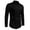 Black, variant on Tawop Mens Dress Shirts Casual Long Sleeve Shirts Button-Up Shirts ,Size L