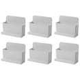 thumbnail image 1 of Caja de almacenamiento de control remoto Soporte de enchufe de teléfono de montaje en pared Organizador para el hogar (B), 1 of 2