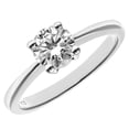 thumbnail image 2 of Platinum Jewelco London Round 3/4ct Diamond 4 Claw Solitaire Engagement Ring, 2 of 6