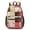 Pioneer Flower Floral, variant on Pioneer Flower Floral Print Pattern 17" School Backpacks for Teens,Waterproof Oxford Fabric,S-Shape Padded Straps for School,Travel,Hiking,Camping