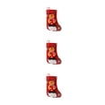 thumbnail image 1 of Cateissary Calcetín de Navidad decorativo temático árbol de Navidad regalo bolsa de dulces tela no tejida adorno de fiesta decoración de Type4 NO4, 1 of 6