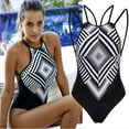 thumbnail image 1 of Hot Lady's One Piece Swimsuit Swimwear Bathing Monokini Push Up Padded Bikini, 1 of 5