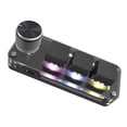 thumbnail image 2 of Keyboard Upgrade Parts Portable RGB LED With Knob USB for MacOS Gaming Switch Programming Black, 2 of 8
