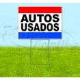 thumbnail image 1 of Rwbs Autos Usados (18" X 24") Yard Sign, Includes Metal Step Stake, 1 of 6