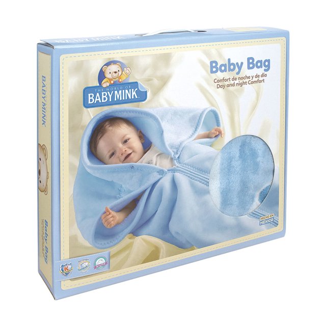BABYMINK COBERTOR BOLSA DE DORMIR BABY BAG AZUL Babymink Baby Bag Azul