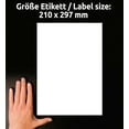 thumbnail image 2 of Avery Zweckform L4735REV Universal Labels (25 A4 Removable Labels 210 x 297 mm 25 Sheets White, 2 of 4