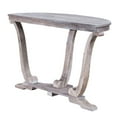 thumbnail image 6 of Liberty Furniture Industies, INC Greystone Mill Sofa Table in Stone White Wash w/ Wirebrush Distressing, 6 of 9