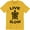 Gold, variant on Live Slow Turtle Funny Animal Love Tortoise Men's Gift T-Shirt