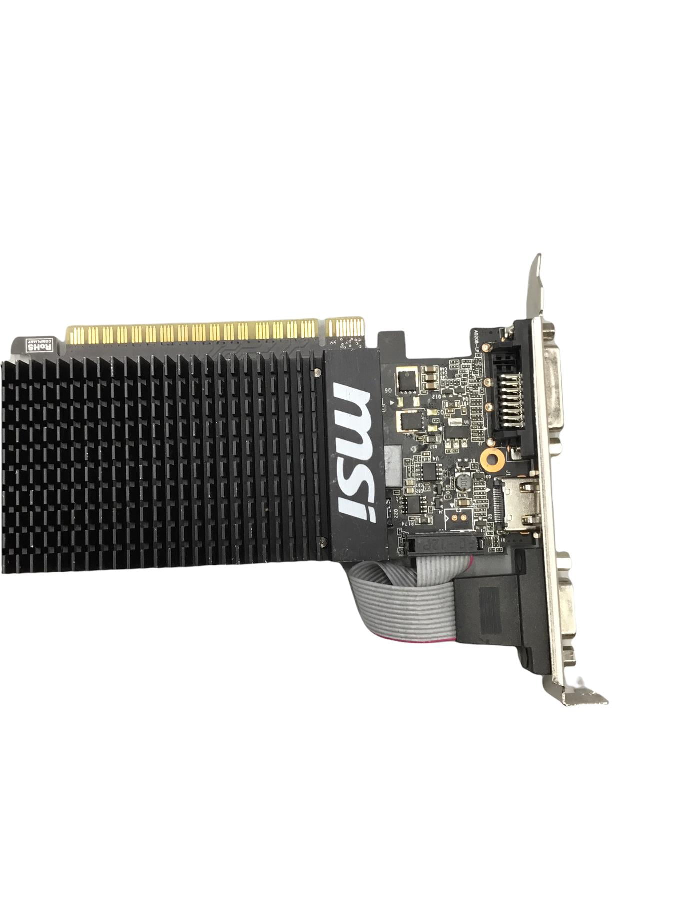 MSI GeForce GT 710 Low Profile Graphics Card GT 710 2GD5 LP B&H