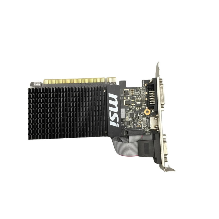 MSI NVIDIA GEFORCE GT 710 2GB GT 710 2GD3H LP PCIe