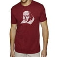 thumbnail image 1 of LA Pop Art Men's Premium Blend Word Art T-shirt - THE TITLES OF ALL OF WILLIAM SHAKESPEARE'S COMEDIES & TRAGEDIES, 1 of 2
