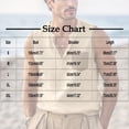 thumbnail image 4 of Wlynlyn Mens Tank Tops Summer Cotton Linen Casual V Neck Color Block Trendy Beach Vacation Sleeveless Shirts, 4 of 8