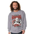 thumbnail image 4 of Cool Urban Popeye Strictly Business Men's Crewneck Sweatshirt Brisco Brands M, 4 of 6