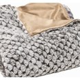 thumbnail image 2 of Luxe Classic Faux Fur Throw | 50"x60" | A, 2 of 4