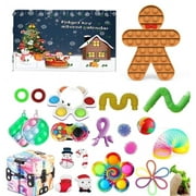 xiqaalombvt Advent Calendar, Christmas Count Down Calendar with Fidget Toys Set