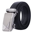 thumbnail image 2 of Mens Ratchet Belt Automatic Buckle Waist Belt for Dress Pants Jeans – Trim to Fit Micro Adjustable Belt No Holes – Casual Business Belt for Men B, 2 of 2