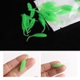 thumbnail image 3 of BIBABLYKE 10pcs Fishing Lure Tiny Worm Baits 35mm 0.25g Mini Needle Tail Soft Baits Simulation Lures Silicone Artificial Baits, 3 of 6