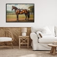 thumbnail image 3 of Stupell Industries Transitional Saddled & Ready For The Show Black Framed Giclee Art, 30 x 20, by Petals Prints Design, 3 of 8