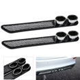 thumbnail image 2 of 2 uds pegatinas de tubo de escape doble simulado de plástico para coche accesorio de estilo de coche, 2 of 8