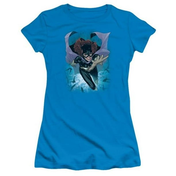 Jla-Batgirl No.1 - T-Shirt à Manches Courtes - Turquoise&44; 2X