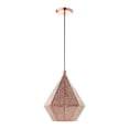 thumbnail image 6 of 48923-86 Livex Lighting Aberdeen - 1 Light Pendant in Contemporary Style - 13.75 Inches wide by 17 Inches high     -Traditional Installation, 6 of 10