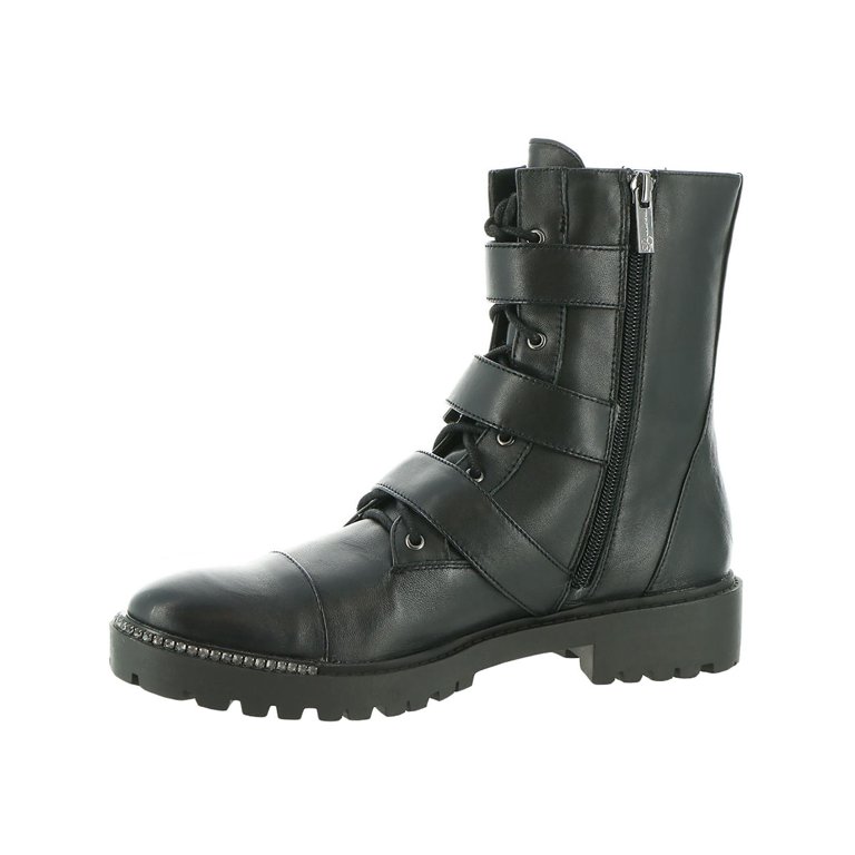 今が買時! Jessica Simpson☆Women's Kirlah Buckle Strap Boots Jessica Simpson Womens Kirlah Leather Buckle Combat Boots