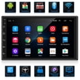 thumbnail image 1 of AUOK MP5 Reproductor,Pantalla para Auto,Pantalla táctil capacitiva de 7 Pulgadas, Radio FM, WiFi, GPS, Mirrorlink, cámara de Respaldo, se Adapta a la mayoría de los automóviles, 1 of 5