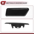 thumbnail image 6 of Unique Bargains Front Right Bumper Headlight Washer Nozzle Cover Cap No.8264A050 Bumper Trim Nozzle Cover for Mitsubishi Outlander 2006-2018 Unpainted Plastic 1 Pcs, 6 of 7