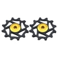 thumbnail image 2 of NIBOLOG 2Pcs 12T Bike Rear Derailleur Guide Pulley Wheel for Sram XX1 X01 Shimano, 2 of 7