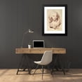 thumbnail image 4 of Jakob Matthias Schmutzer 18x24 Black Modern Framed Museum Art Print Titled - Head of a Woman with a Veil (1782), 4 of 5