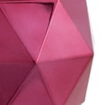 thumbnail image 3 of Vickerman 6" Berry Red Shiny Geometric Ball 4/Bg, 3 of 6