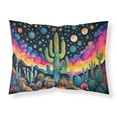 thumbnail image 1 of Queen of the Night Cactus in Color Fabric Standard Pillowcase, 1 of 3