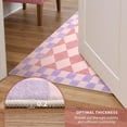 thumbnail image 5 of Checkered Washable Rug Runners for Hallways Non Slip,2x7 Black Kitchen Bathroom Runner Rug,Trellis Low Pile Indoor Carpet Runner for Bedroom Entryway Foyer, 5 of 8