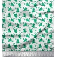 thumbnail image 1 of Soimoi Cotton Poplin Fabric Wool & Cat Animal Print Fabric by the Yard 56 Inch Wide, 1 of 3