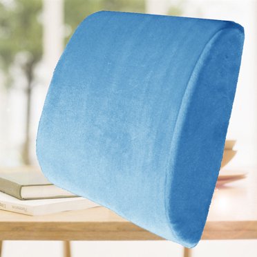 Vaunn Medical Lumbar Support Cushion – Ergonomic Back Pillow For Office Chairs, Cars & More, Includes Removable Firm Insert