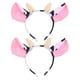 thumbnail image 1 of Diademas con orejas de vaca adorables, diadema de felpa suave, diadema con orejas de vaca, diadema con orejas de Animal, accesorio de Cosplay, 2 uds., 1 of 6