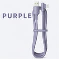 thumbnail image 3 of USB Cable Right Angle 90° Elbow Liquid Micro USB 3A Fast Charging Cable, 3 of 6