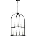thumbnail image 7 of P500122-031-Progress Lighting-Seneca - 8 Light in Farmhouse style - 19.63 Inches wide by 32 Inches high-Black Finish    -Traditional Installation, 7 of 7