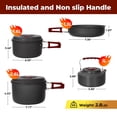 thumbnail image 2 of Juego de utensilios de cocina Bulin Camping, ligero, para senderismo en familia, 2 of 8