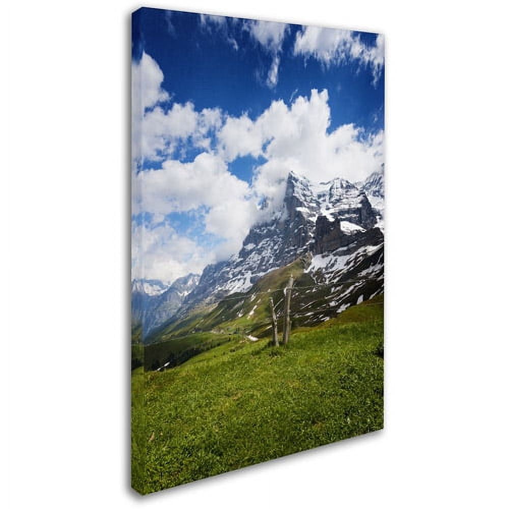 Trademark Fine Art "Monch Switzerland" Canvas Art by Philippe Sainte-Laudy