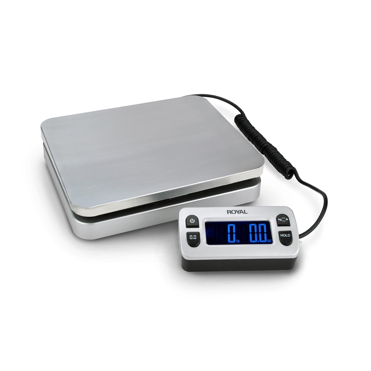 Royal DG110 Digital Postal Scale 110lb / 50kg Maximum Weight Capacity - Silver