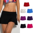 thumbnail image 4 of Swimwear Women Bikini Cover Up Bottoms Skirt Swim Short Skirt Bathing Suit Beachwear No Underwear, 4 of 7
