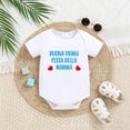 thumbnail image 2 of YEPGAR Baby Boy Rompers Short Sleeve Summer Baby Winter Clothes Infant Boy 4th Of July Outfit Funny Onesies For Baby Boy (A24 Sky Blue, 3-6 Months), 2 of 6