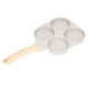 thumbnail image 4 of Sartén de huevo frito aleación de aluminio no huevo frito sartén de huevo frito incluso calentando sartén de panqueque plano sartén de huevo para desayunar inducción ANGGREK Otros, 4 of 8