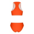 thumbnail image 4 of Oplxuo Sporty Halter Bikini Sets for Women Two Piece Swimsuit Cheeky High Waisted Bathing Suits Swimwear, 4 of 7