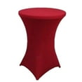 thumbnail image 1 of Maytalsory Environmentally Friendly Stretch High Table Cover Easy Care And Stain-resistant red 1Set, 1 of 6