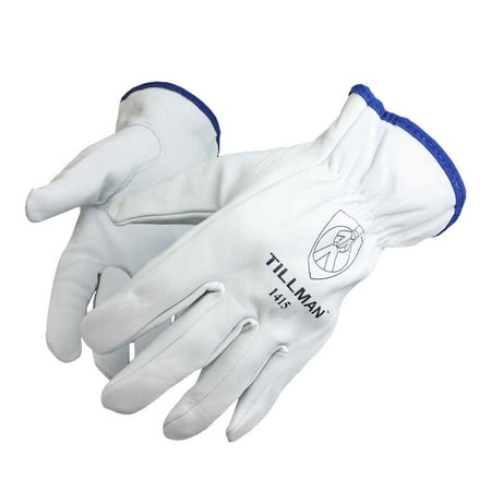 Tillman Top - Tillman 1415 Unlined Top Grain Goatskin Drivers Gloves, Small