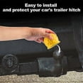 thumbnail image 4 of Trailer Ball Head Cover - Soft Rubber Protection for 50mm Hitch Balls, Abrasion-Resistant, Dust-Proof & Stylish - Yellow (1 Piece), 4 of 4